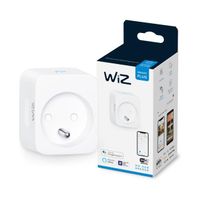Smart zásuvka SK/CZ Philips WiZ s uzemňovacím kolíkom, biela