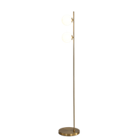 Stojanové svietidlo DORIS LED G9 8x7W, IP20, zlatá/opal