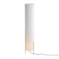 Stojanové svietidlo NAOS LED E27 1x15W, IP20, vypínač, zlatá/biela