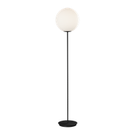 Stojanové svietidlo PARMA LED E27, 15W, IP20, čierna/opál
