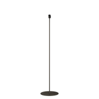 Stojanové svietidlo STILO LED E27, 15W, IP20, bez tienidla, čierna