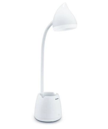 Stolná dotyková lampička Philips HAT LED 4W, 80lm, 3000-5700K, IP20, biela