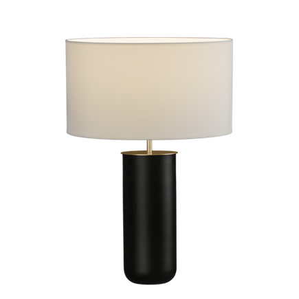 Stolné svietidlo LINDANA LED E27 1x15W, IP20, biela/zlatá/čierna