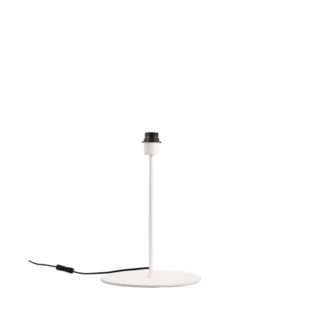Stolné svietidlo STILO LED E27,15W, 43,5cm, IP20, s vypínačom, bez tienidla, biela