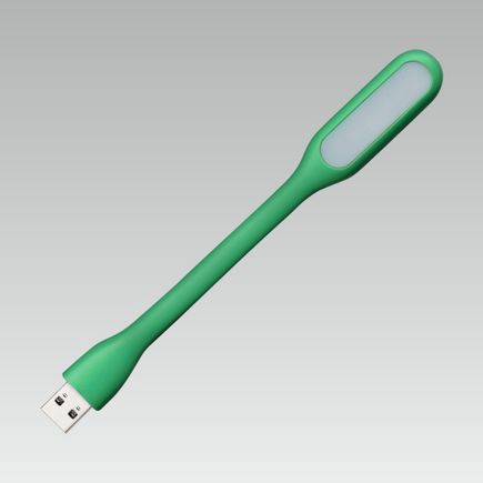 Stolné svietidlo USB-LIGHT LED, 1.2W, IP20, zelená