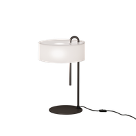 Stolové svietidlo CLIP LED E27, 15W, IP20, prepínač kábla, čierna/biela