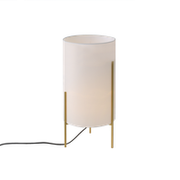 Stolové svietidlo NAOS LED E27 1x15W, IP20,  o19cm, vypínač, biela/zlatá