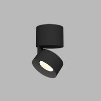 Stropné bodové svietidlo KLIP ON LED, 11W, 3000K, 770lm, IP20, čierna