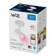 Stropné bodové svietidlo Philips WiZ IMAGEO GU10, 5W, 350lm, 2200-6500K+RGB, IP20, biela