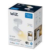 Stropné bodové svietidlo Philips WiZ IMAGEO GU10, 5W, 350lm, 2700-6500K, IP20, biela