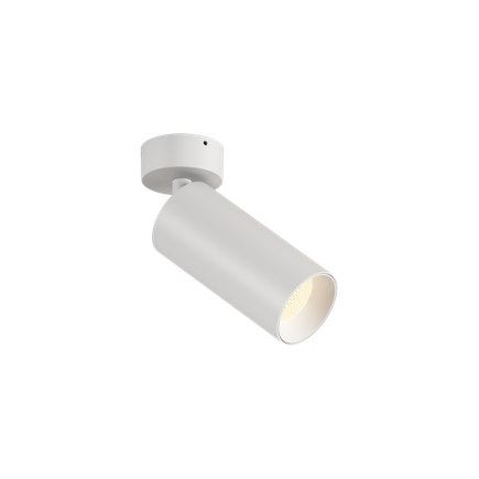 Stropné bodové svietidlo PIPE LED COB 12W, 3000K, 1240lm, CRI90, IP20, nastaviteľné, biela