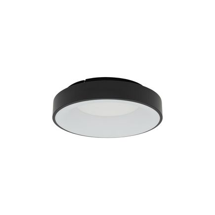 Stropné LED svietidlo NIKKI  32W, 3000K, 2600lm, CRI80, IP20, 38cm, čierna