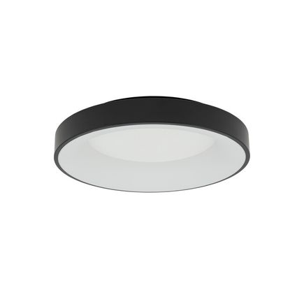 Stropné LED svietidlo NIKKI 48W, 3000K, 4000lm, CRI80, IP20, 48cm, čierna