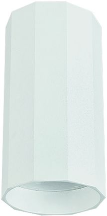 Stropné prisadené svietidlo POLY WHITE 8875 GU10/35W, biela farba s rozmermi 12cm x 5,8cm