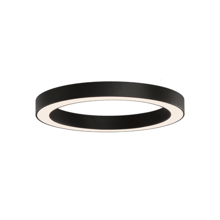 Stropné svietidlo ALISO, LED, 55W, 3000K, 4600lm, IP20, čierna
