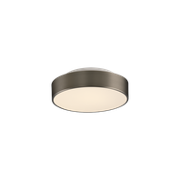 Stropné svietidlo DINS LED 18W, 2700K-3000K, 1890lm, CRI90, IP44, Slide Switch, sat. nikel