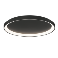 Stropné svietidlo GRACE LED 80W, 2700K-3000K, 6800lm, CRI90, IP20, čierna