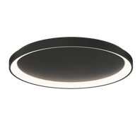 Stropné svietidlo GRACE LED, 80W, 3000K, 6800lm, IP20, čierna