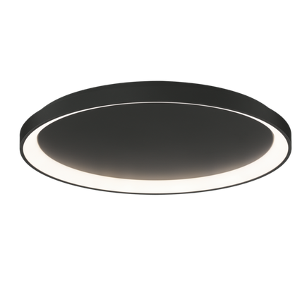 Stropné svietidlo GRACE LED, 80W, 3000K, 6800lm, IP20, čierna