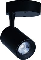 Stropné svietidlo IRIS LED 7W, 3000K, 530lm, IP20, čierna