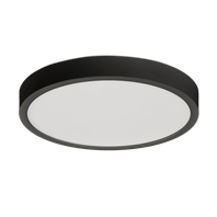 Stropné svietidlo KORE LED 18W, 3000K, 1450lm, CRI90, IP20, čierna