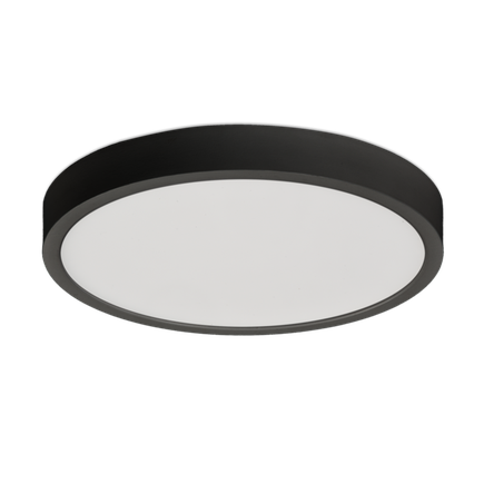 Stropné svietidlo KORE LED 18W, 4000K, 1450lm, CRI90, IP20, čierna