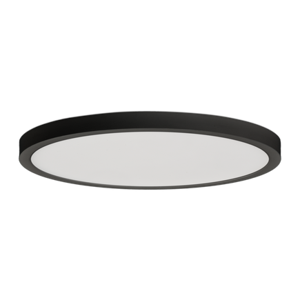 Stropné svietidlo KORE LED 24W, 3000K, 1930lm, CRI90, IP20, čierna 