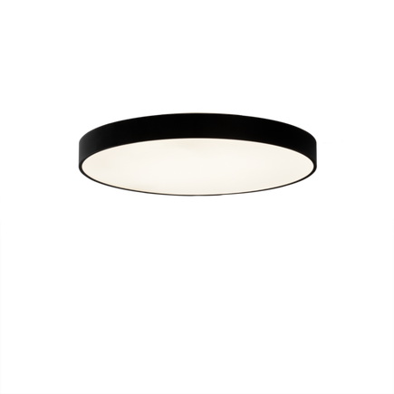Stropné svietidlo LISBOA LED 60W,3000K,5490lm + 8W,3000K,735lm, IP20, Casambi, čierna