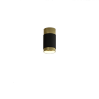 Stropné svietidlo LUX LED COB 13W, 3000K, 1240lm, CRI90, IP20, zlatá/čierna