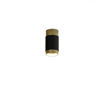 Stropné svietidlo LUX LED COB 13W, 3000K, 1240lm, CRI90, IP20, zlatá/čierna