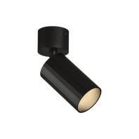 Stropné svietidlo MODRIAN LED GU10 1x8W, IP20, čierna