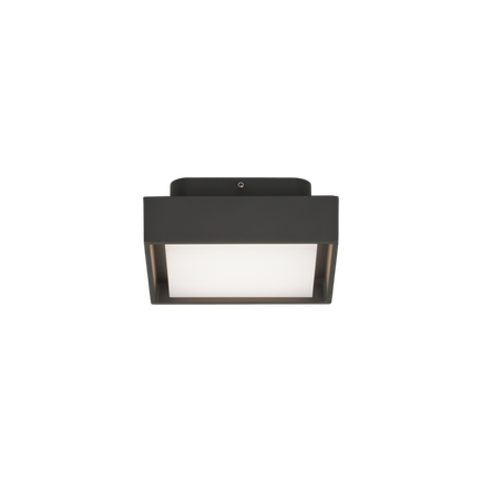 Stropné svietidlo NEXUS LED 10W, 3000K, 630lm, CRI90, IP65, antracit