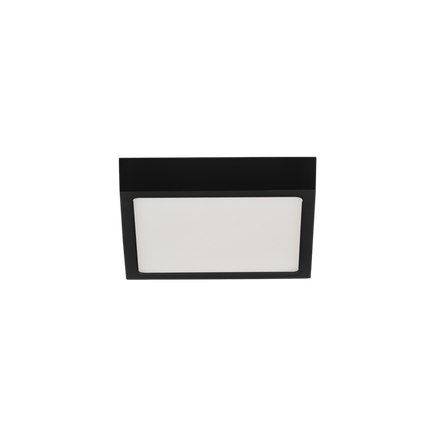 Stropné svietidlo ROKU LED 12W, 3000K, 950lm, CRI90, IP20, čierna