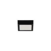 Stropné svietidlo ROKU LED 6W, 3000K, 420lm, CRI90, IP20, čierna