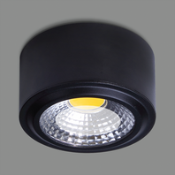 Stropné svietidlo STUDIO LED 12W, 3000K, 1118lm, CRI90, IP20, Dim. DALI/Push, čierna