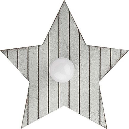 Stropné svietidlo TOY-STAR S 40W, E14, šedá/biela