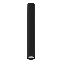 Stropné svietidlo ZOOM LED GU10 1x8W, IP20, čierna