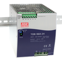 TDR-960-24 zdroj DIN, 340÷550V AC, 480÷780V DC, 24V 0÷40A