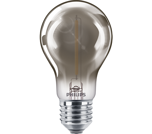 Vintage LED žiarovka E27 2,3W, 100lm, 1800K, dymová