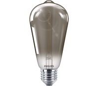 Vintage LED žiarovka E27, 2,3W, 100lm, 1800K, dymová