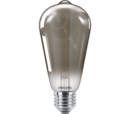 Vintage LED žiarovka E27, 2,3W, 100lm, 1800K, dymová