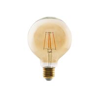 VINTAGE LED žiarovka E27, 6W, 2200K, 550lm, IP20, zlatá