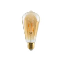 VINTAGE LED žiarovka E27, 6W, 2200K, 560lm, zlatá