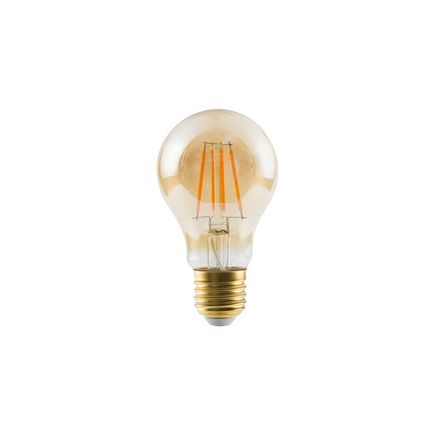 VINTAGE LED žiarovka E27, 6W, 2200K, 580lm, zlatá