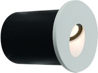 Zapustené svietidlo OIA LED 1W, 3000K, 45lm, biela/čierna