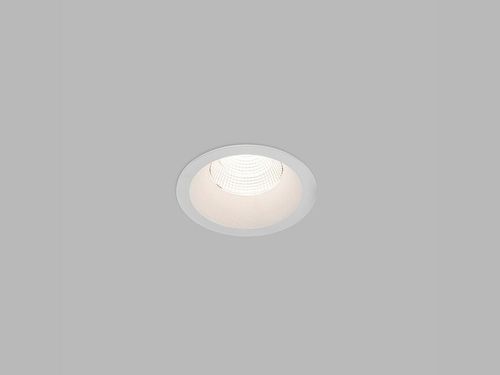 Zapustné bodové svietidlo SPOT B LED, 9W, 2700K, 735lm, 60°, IP44, biela, DALI/PUSH