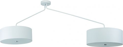 Závesné stropné svietidlo HAWK WHITE II 8843, E27/max.60W, farba biela