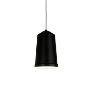 Závesné svietidlo BALI LED E27, 1x15W, IP20, čierna/biela