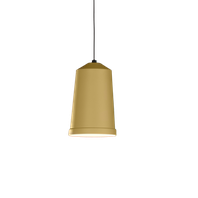 Závesné svietidlo BALI LED E27, 1x15W, IP20, žltá/biela