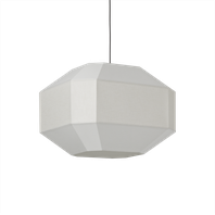Závesné svietidlo BAUHAUSLED E27, 1x15W, IP20, 60cm, biela